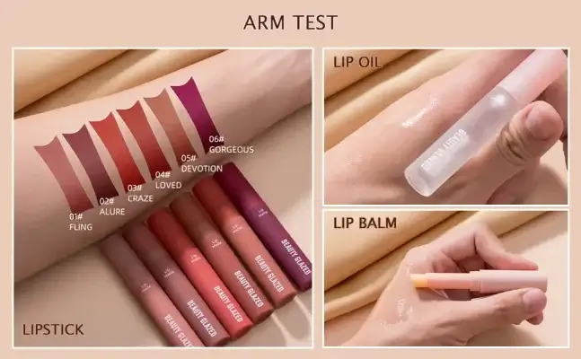Beauty Glazed 8pcs Lipstick Set