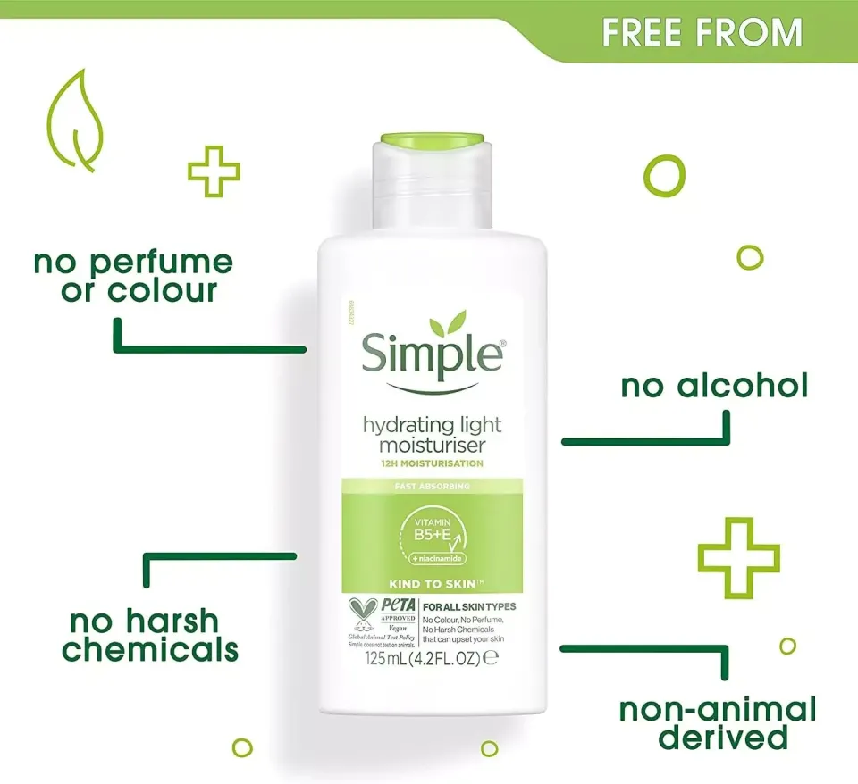 Simple Replenishing Light Moisturiser - 125ML