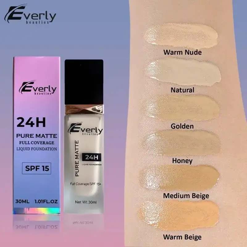 Pure Matte Full Coverage Liquid Foundation