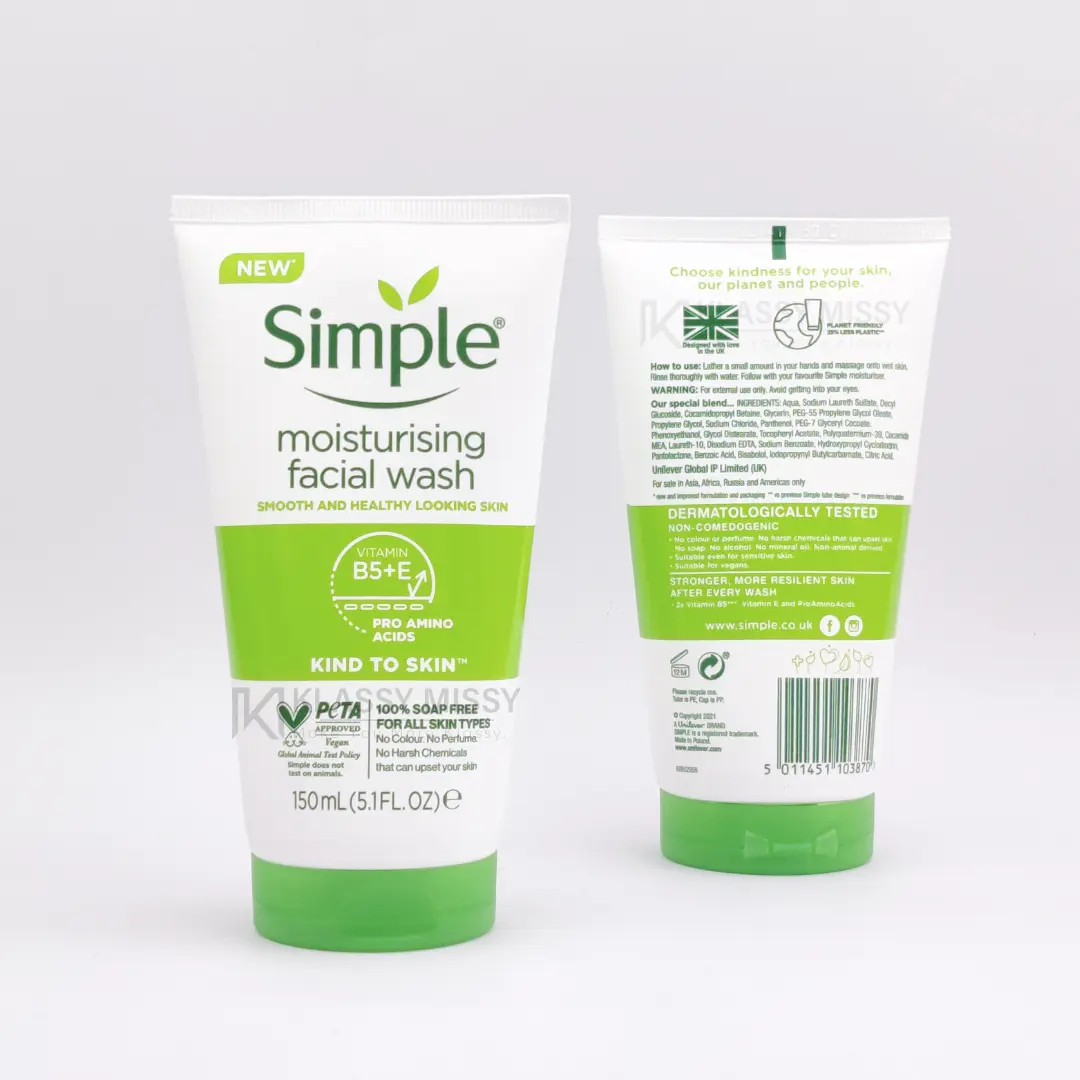 Simple Moisturising Facial Wash (150 ml)